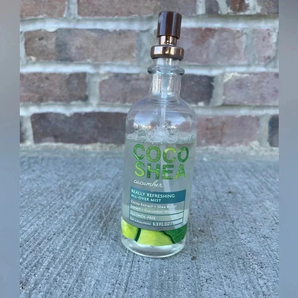 Bath & Body Works Coco Shea CUCUMBER Refreshing All-Over Mist 5.3oz 80% Full